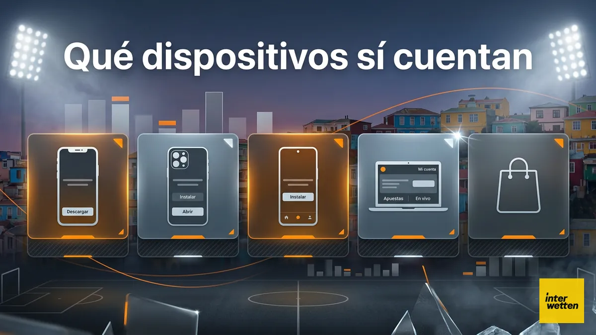 Dispositivos compatibles con la app de Interwetten según las fuentes
