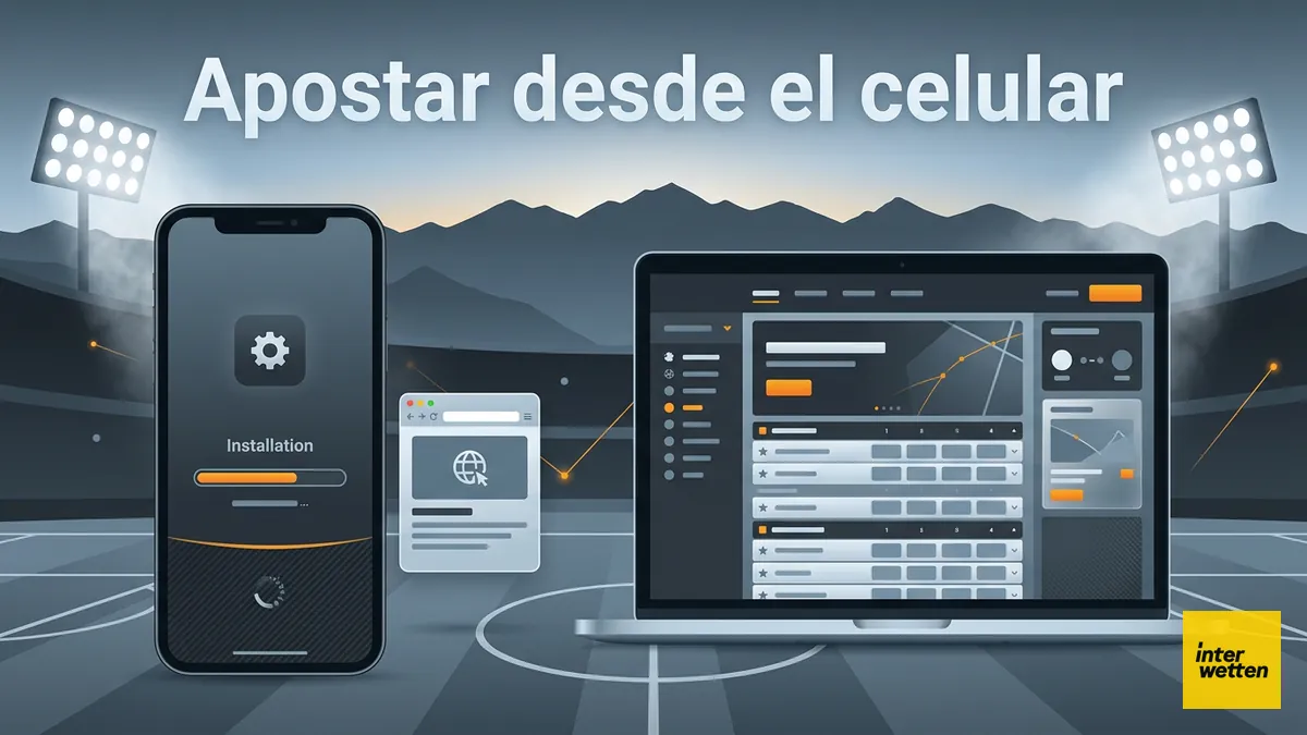Interwetten desde el celular: sitio móvil sin app