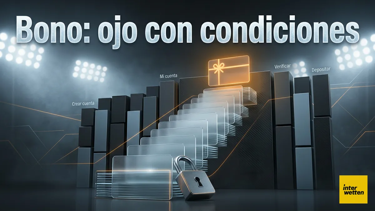 Bono de bienvenida de Interwetten: condiciones antes de reclamarlo