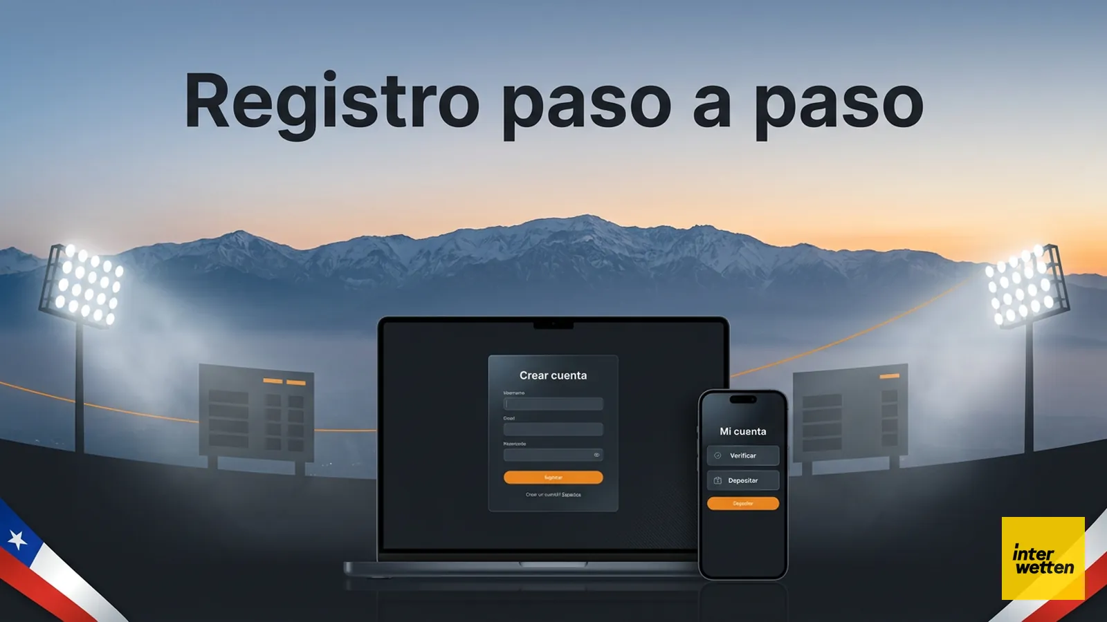 Cómo registrarse en Interwetten desde Chile: guía paso a paso
