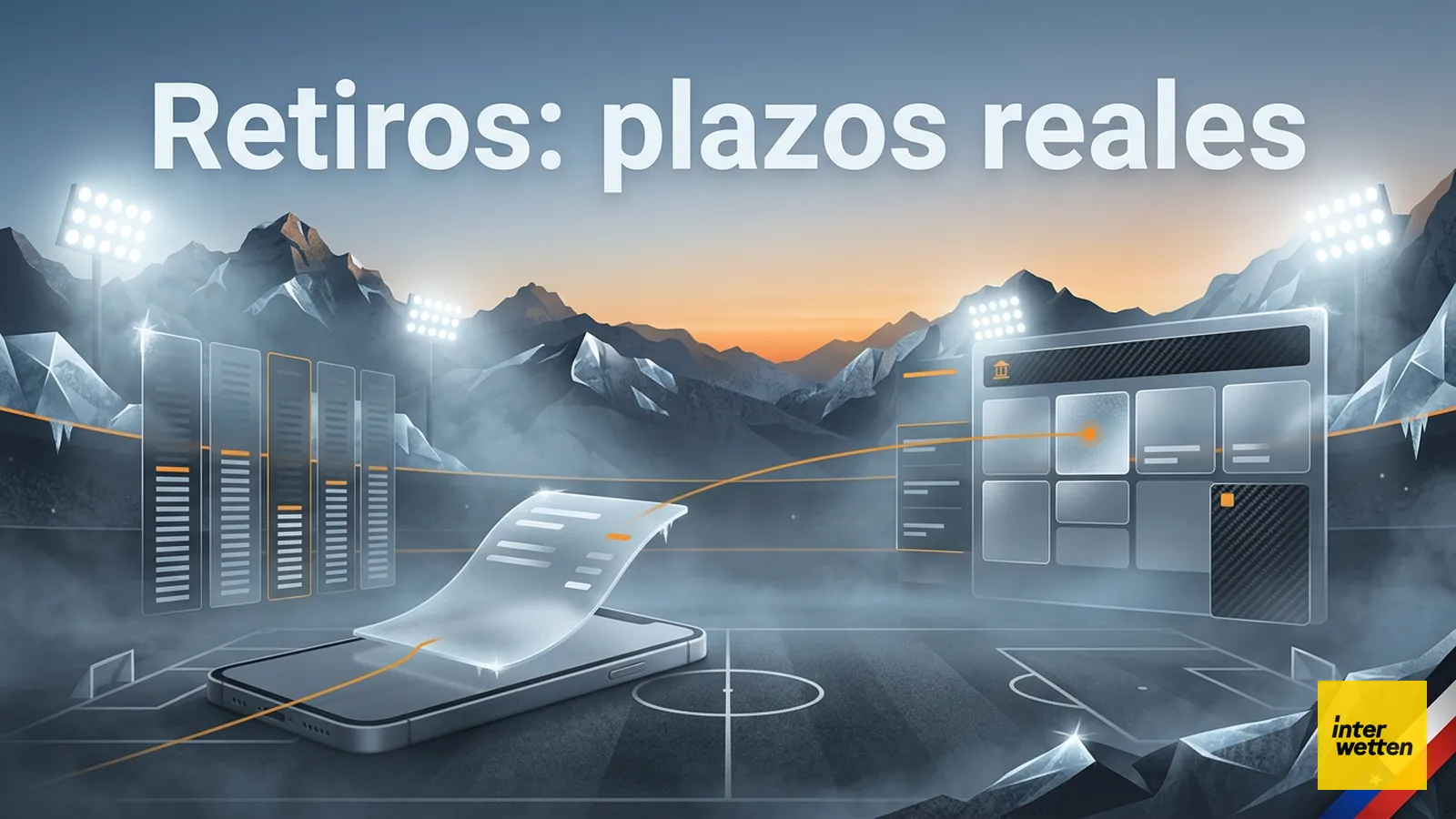 Retiro en Interwetten: mínimo, plazos, documentos y cargos (datos al 20/10/2026)